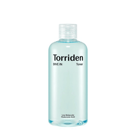 torriden dive-in tônico facial hidratação profunda ácido hialurônico 300ml