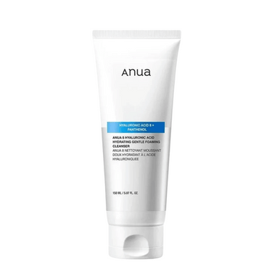 anua gel de limpeza facial com ácido hialurônico 8 150ml