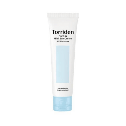 torriden dive-in protetor solar facial spf50 suave 60ml