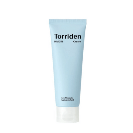 torriden dive-in creme facial hidratação profunda ácido hialurônico 80ml
