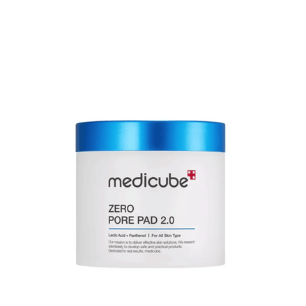 medicube controle de oleosidade e poros com lenços esfoliantes zero pore pad 2.0 70ea