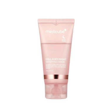 medicube máscara noturna colágeno wrapping 75ml