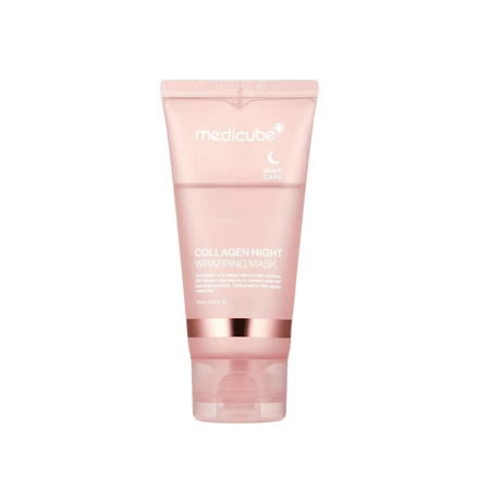 medicube máscara noturna colágeno wrapping 75ml