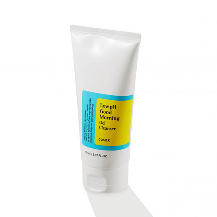 cosrx gel de limpeza facial suave low ph good morning 150ml