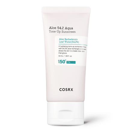 cosrx protetor solar facial aloe aqua hidratante fps50 50ml