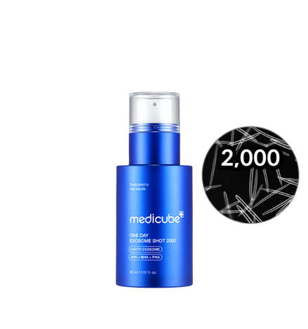 medicube one day exosome shot 2000 30ml – sérum regenerador com exossomos