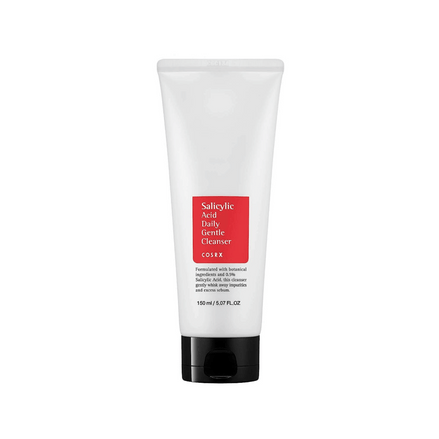 cosrx gel de limpeza facial com ácido salicílico 150ml