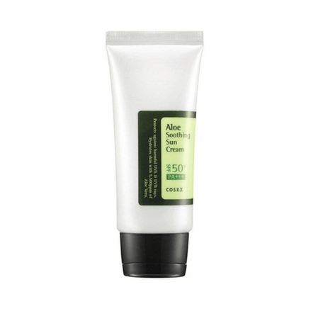 cosrx protetor solar facial calmante aloe soothing sun cream fps50+ 50ml