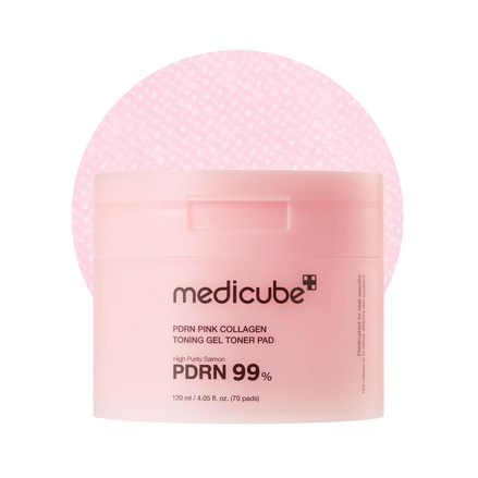 medicube pdrn pink collagen toner pads 70 pads