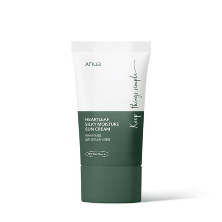 anua protetor solar facial heartleaf calmante fps 50+ pa++++ 50ml