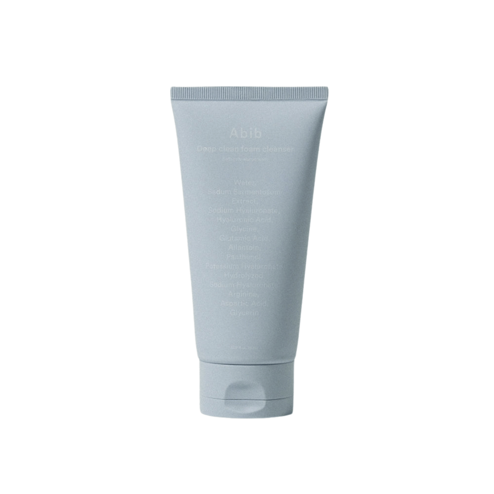 abib deep clean foam cleanser sedum hyaluron foam limpeza suave e hidratante – 50ml