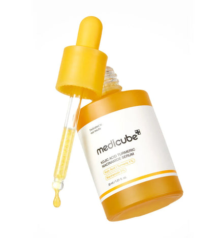 medicube kojic acid turmeric niacinamide serum 30ml – sérum clareador e uniformizador
