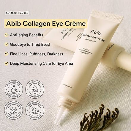 abib collagen eye creme jericho rose tube 30ml