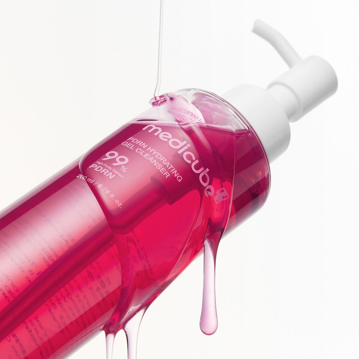 medicube pdrn gel to foam cleanser 200ml – gel de limpeza hidratante e regenerador