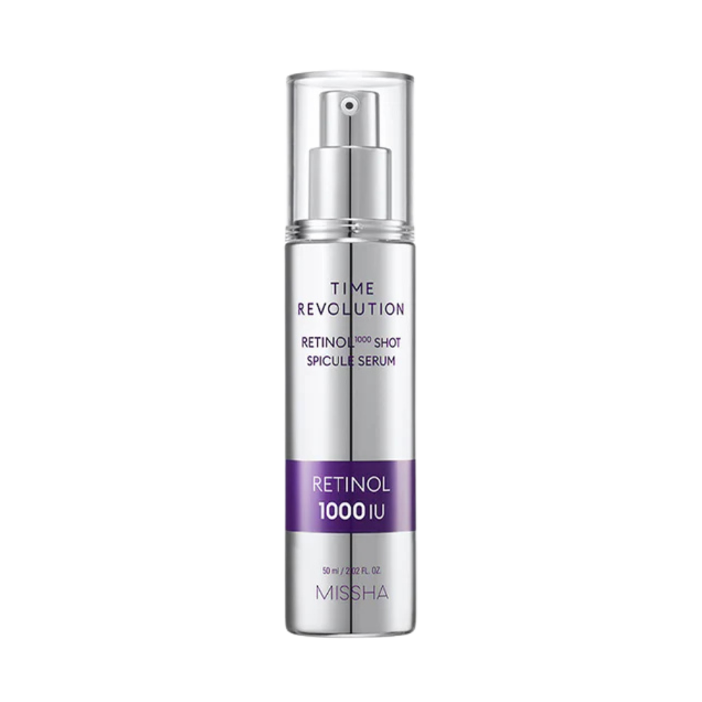missha time revolution retinol 1000 shot spicule serum 50ml