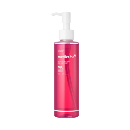 medicube pdrn gel to foam cleanser 200ml – gel de limpeza hidratante e regenerador