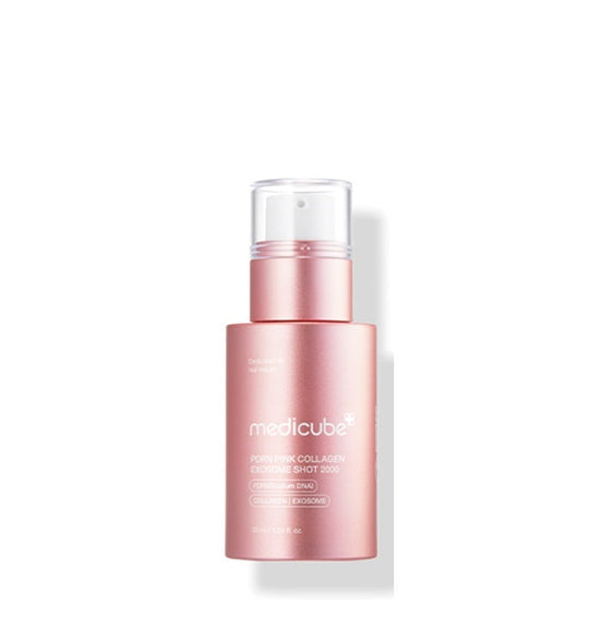 medicube sérum intensivo clareador pdrn pink collagen exosome shot 2000 30ml