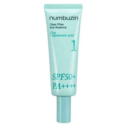 numbuzin no.1 clear filter sun essence spf50+ pa++++ 50ml