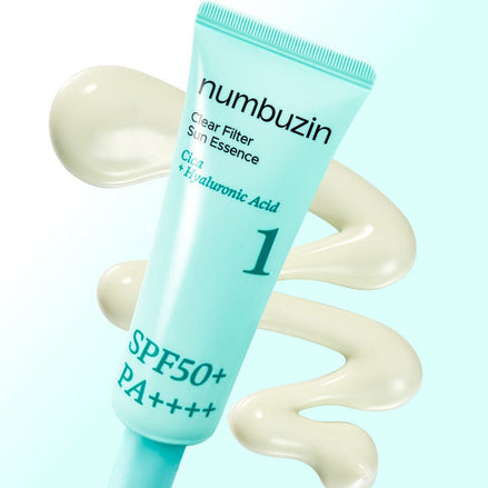 numbuzin no.1 clear filter sun essence spf50+ pa++++ 50ml