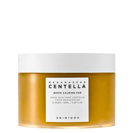 skin1004 discos faciais centella calming pads calmantes 70 unidades