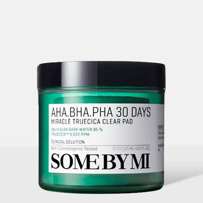some by mi discos esfoliantes renovadores aha-bha-pha 30days pad 70 unidades