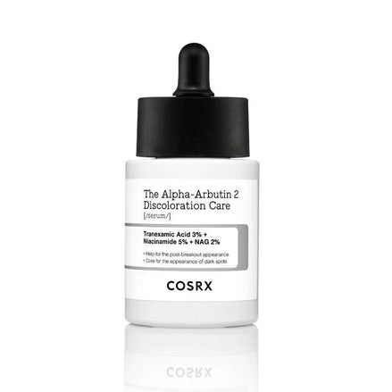 cosrx the alpha-arbutin 2 discoloration care serum 50ml – sérum uniformizador com alpha-arbutin