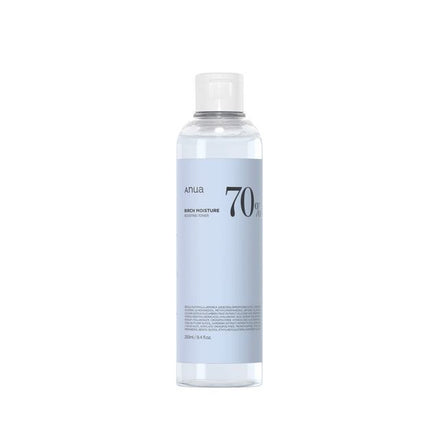anua toner facial birch 70% hidratante 250ml