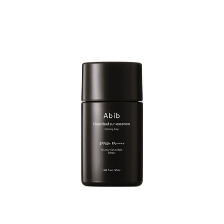 abib heartleaf sun essence calming drop SPF 50+ PA++++ proteção solar calmante e leve – 50ml