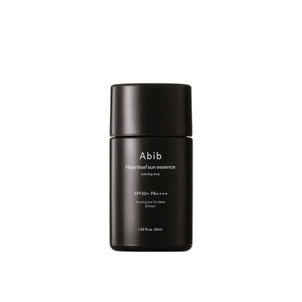 abib heartleaf sun essence calming drop SPF 50+ PA++++ proteção solar calmante e leve – 50ml
