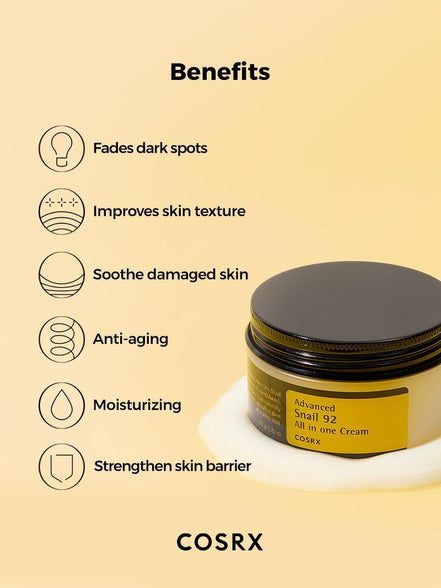 Corsrx Advanced Snail 92 All In One Cream 100ml