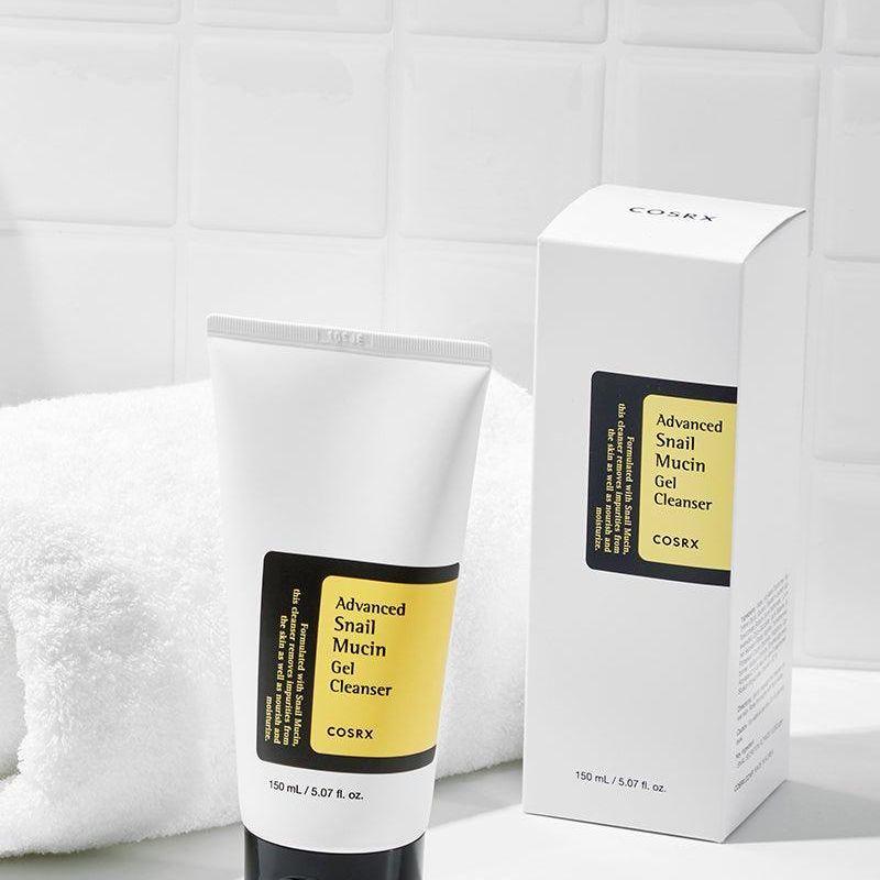 cosrx gel de limpeza facial com mucina de caracol 150ml
