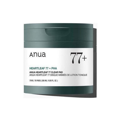 anua pads calmantes heartleaf 77% 70 unidades