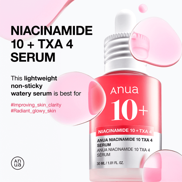 anua niacinamide 10 txa 4 serum 30ml – sérum com niacinamida 10% e TXA