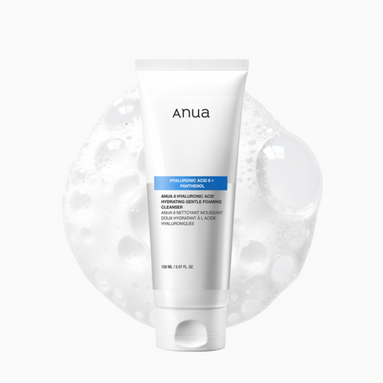 anua gel de limpeza facial com ácido hialurônico 8 150ml