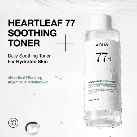 anua heartleaf 77 soothing toner 250ml