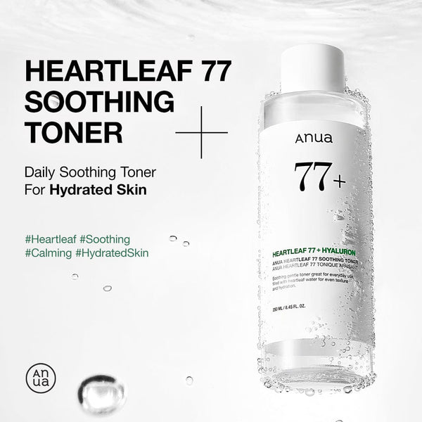 anua heartleaf 77 soothing toner 250ml
