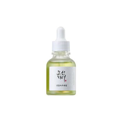 beauty of joseon sérum facial calmante hidratante green tea + panthenol 30ml