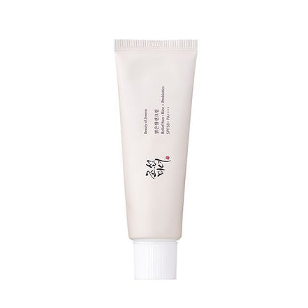 beauty of joseon protetor solar facial calmante relief sun rice + probiotics fps50+ 50ml