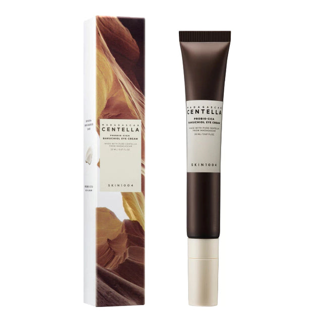 skin1004 madagascar centella probio cica bakuchiol eye cream 20ml – creme para área dos olhos firmador e calmante
