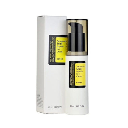 cosrx creme para área dos olhos snail peptide com peptídeos e caracol 25ml