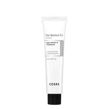 cosrx creme facial retinol 0.1% anti-idade 20ml