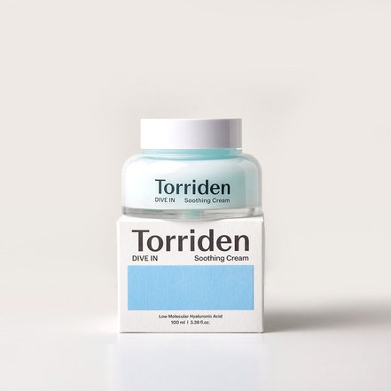 torriden dive-in creme calmante ácido hialurônico hidratação profunda 100ml