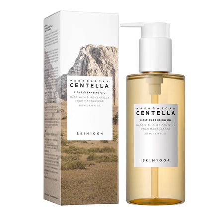 skin1004 madagascar centella light cleansing oil 200ml – óleo de limpeza hidratante e calmante