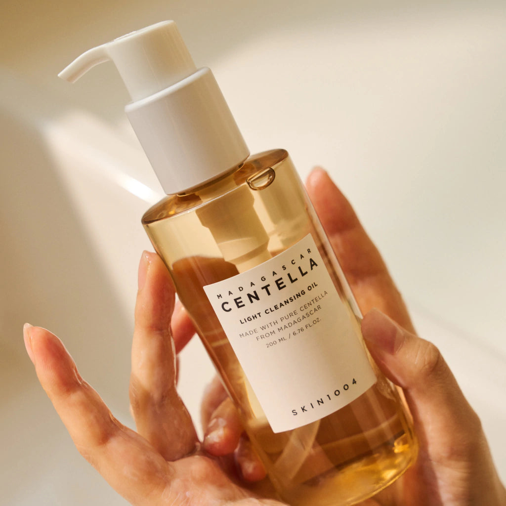 skin1004 madagascar centella light cleansing oil 200ml – óleo de limpeza hidratante e calmante
