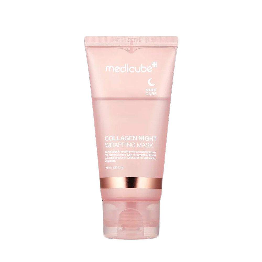 medicube máscara noturna colágeno wrapping 75ml