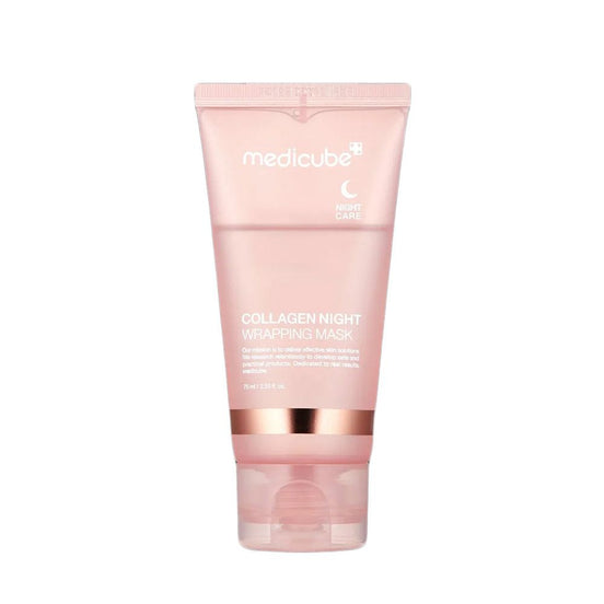 medicube máscara noturna colágeno wrapping 75ml