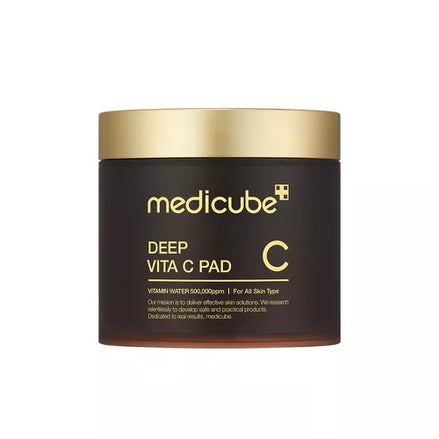 medicube deep vita c pads 70 pads – pads iluminadores com vitamina C