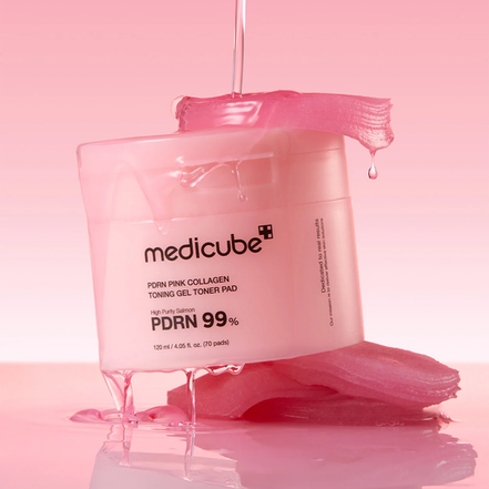 Medicube PDRN Pink Collagen Toner Pads 70 Pads