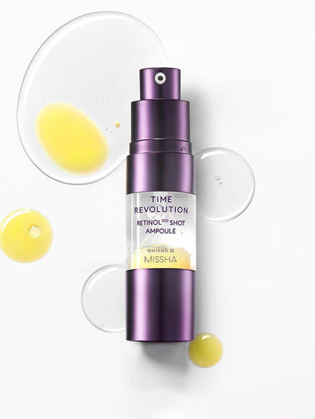 missha time revolution retinol 500 shot ampoule 10ml