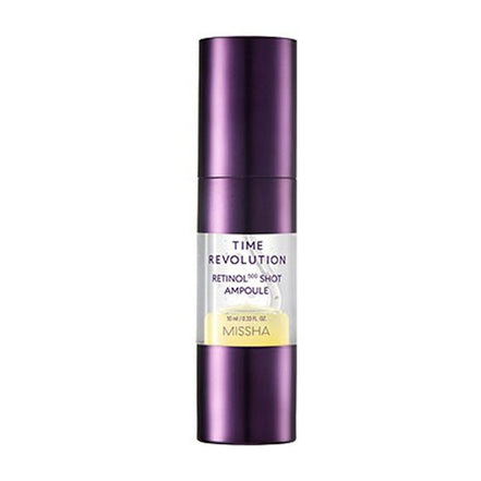 missha time revolution retinol 500 shot ampoule 10ml
